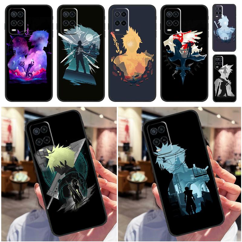 Чехол-постер Final Fantasy для OPPO Find X5 Pro X3 Lite A15 A16 A52 A72 A5 A9 A31 A53 A83 A93 A94 A74 A54