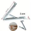 2pcs Desk Support Bracket Lift and Up Hinges Massage Table Support Mechanism Adjustable Sofa Lid Stay Hinge
