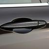 8pcs Car Door Handle Trim Cover  Carbon Fiber Exterior For BMW X5 F15 2014-2018,