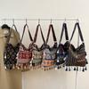 Large Capacity Bohemian Tassel Bag New Ethnic Style Hand-to-wear Tote Bag Ins One-shoulder Crossbody Bag