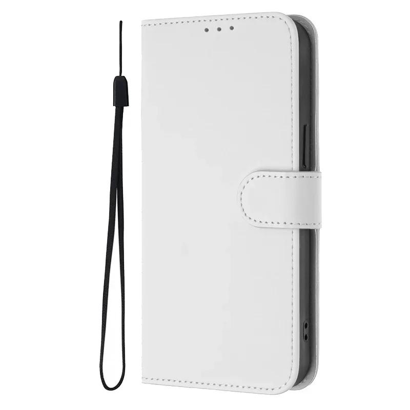 Для MOTO G85 G75 G55 Чехол Книжка на Для Coque Motorola Moto G85 G75 G55 G45 G35 G15 Power G05 Однотонный Кожаный Чехол Funda