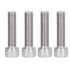 4PCS Stainless Steel Hex Socket Bolt Fastener Hardware  for Engineering, Construction and DIY