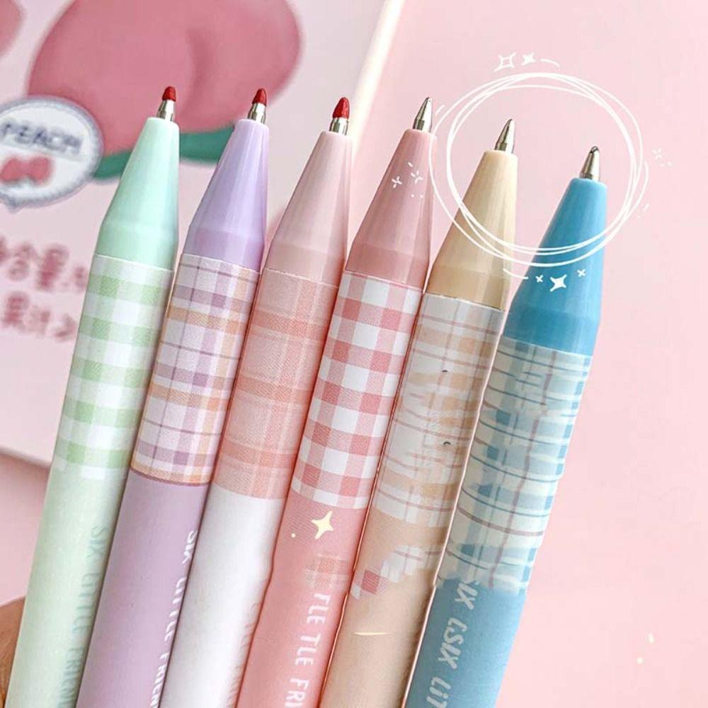 Writing Tools Cartoon Learning Office Supplies Ballpoint Pen Rollerball Pen Gel Pens Press Type