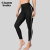 Women High Waist Swim Pants Color Block Leggings Elastic Swimming Wear Tankini Bikini Bottom Beach Wear Swim Tights
