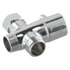 G1/2in 3 Way Diverter Valve T-Adapter Converter Quick Opening Water Divider Valve Switch Shower Faucet Conversion Valve
