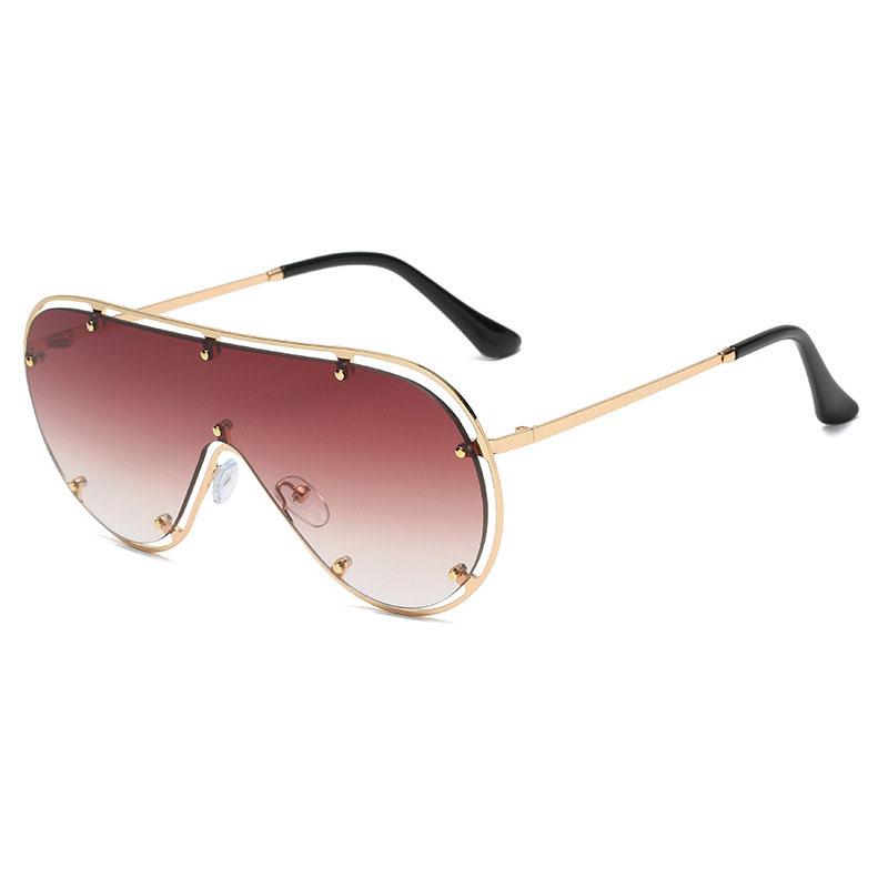 1pc Women/Men Oversized Personality Fashionable Sunglasses For Outdoor Vacation Driving Party Musical Festival Accessories