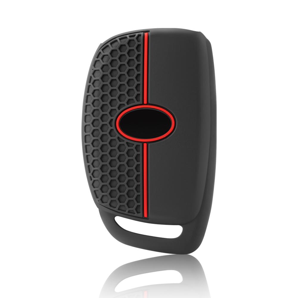 3 4 Button Silicone Car Smart Key Case Cover For Hyundai Tucson Santa Fe Rena Sonata Elantra Creta Ix35 Ix45 I10 I30 I40 Accessories