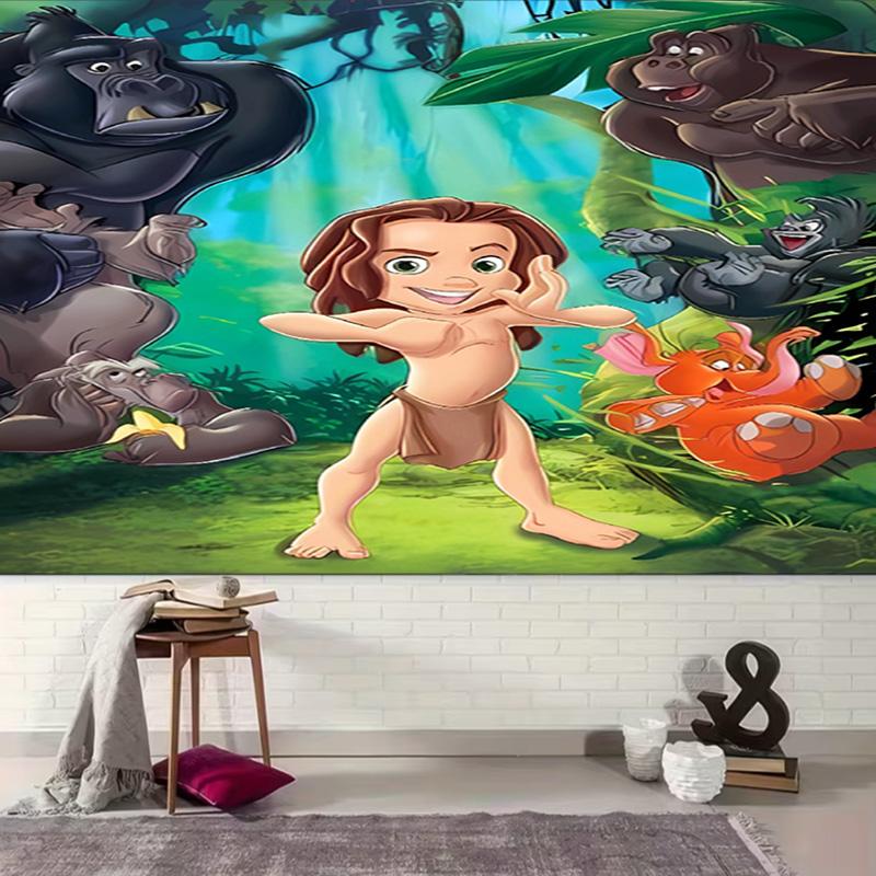1pc The Jungle Book1 Tapestry, Living Room, Bedroom, Office, Party Decor, Ideal Festive Gift