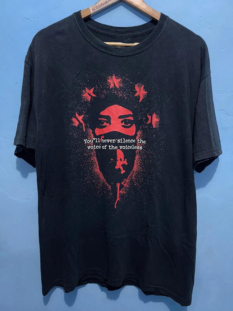 Vintage Rage Against The Machine Rage Band Tshirt unisex ZL209 FREE SHIPPING