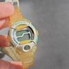 Б/у Цифровые часы CASIO Baby-G Tripper Прозрачно-желтые