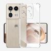 Для Motorola Moto Edge 50 Ultra X50 Ultra Чехол Прозрачный Противоударный Подушка безопасности ТПУ Чехол для телефона или Moto Edge 50 Fusion Силиконовый Мягкий Чехол
