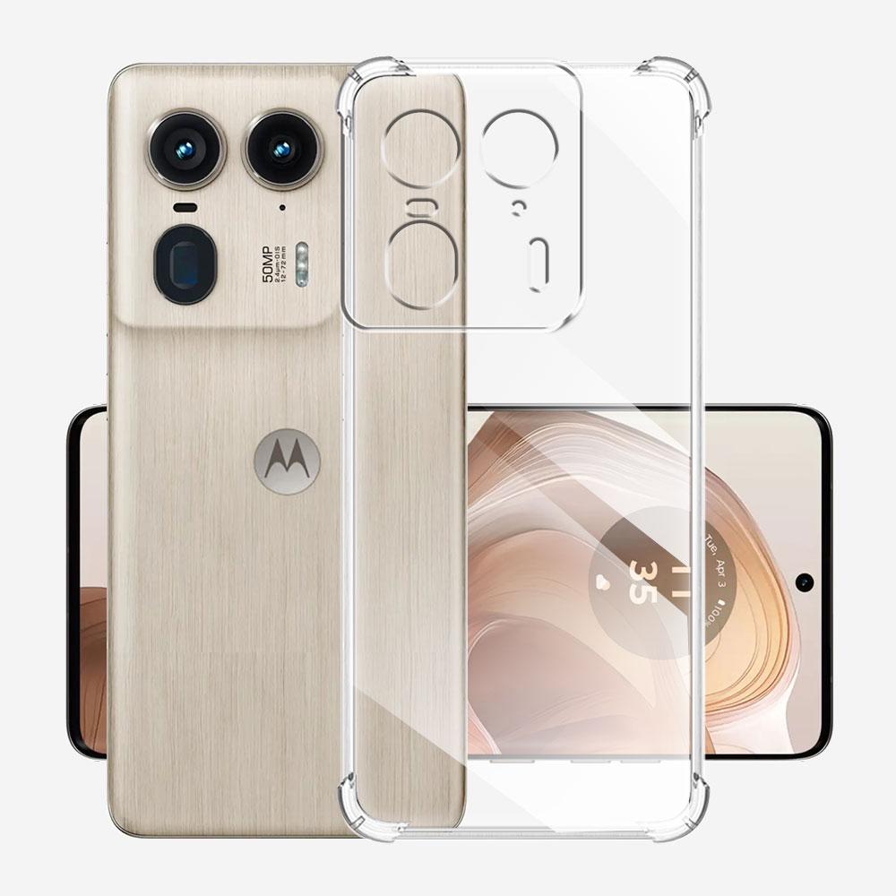 Для Motorola Moto Edge 50 Ultra X50 Ultra Чехол Прозрачный Противоударный Подушка безопасности ТПУ Чехол для телефона или Moto Edge 50 Fusion Силиконовый Мягкий Чехол