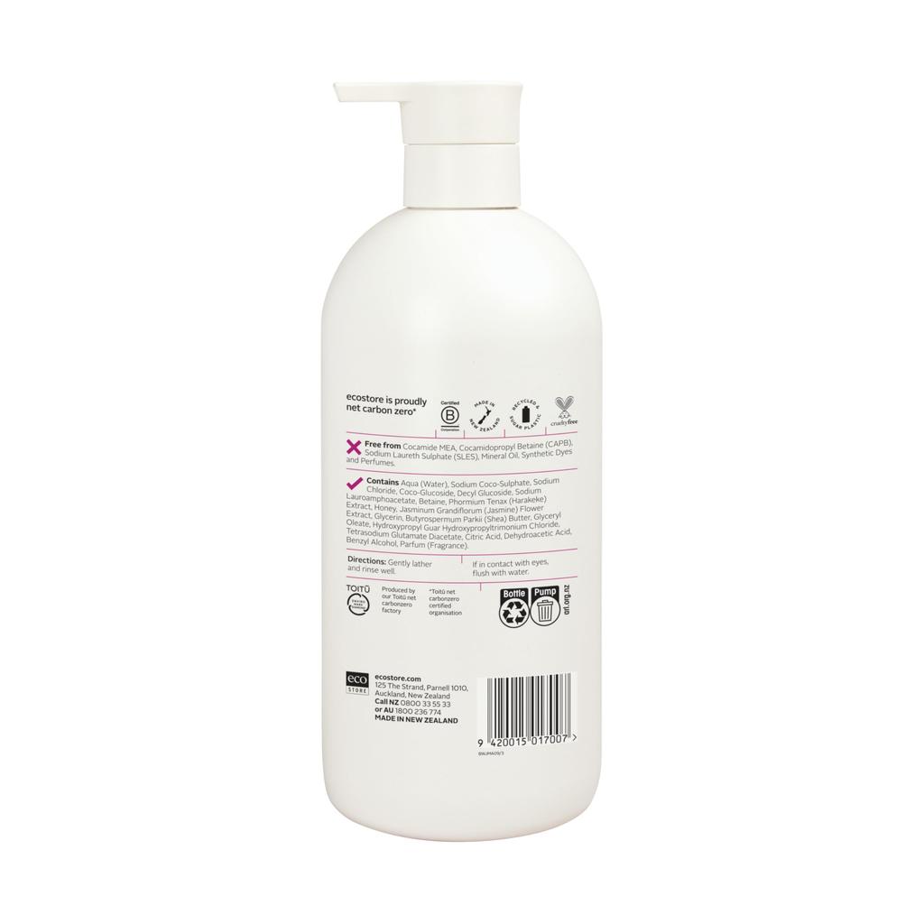 Ecostore Гель для душа [Жасмин и Мед Манука] 900 мл Мыло для тела Уход за телом Натуральные компоненты Нежное для кожи
