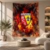 Decorative Tapestry,Lens FC Printed Wall Art, Lightweight Wall Hanging For Bedroom Background
