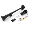 Super Loud Single Trumpet Compressor 12V Universal 17inch 150DB Car Air Horn 180 Hertz Horn For Car Truck Train Moto