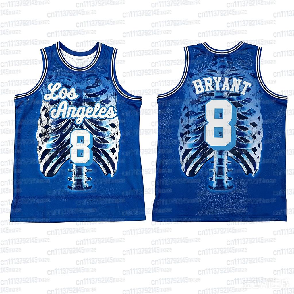 New Basketball Jersey No.8&24 Summer Sleeveless T-shirt Sports Breathable Quick Drying Tank Top Family Match Unisex