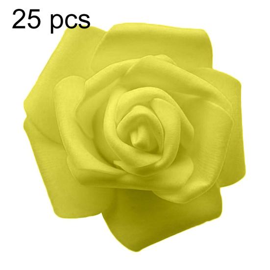 25/50/100 шт искусственные пенополиэтиленовые розы голова цветы DIY свадьба домашний декор комнаты