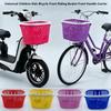 12/14/16/18/20 inches Universal Children Kids Bicycle Basket Front Handle Carrier