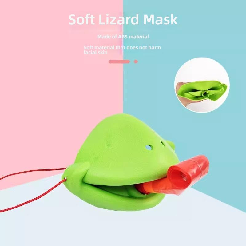 Frog Tongue Interactive Pet Toy, Lizard Spit Tongue Funny Teaser Toy for Cats Dogs, Stress Relief Boredom Relief Pet Play Toy