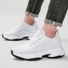 Fashion Lace-Up Men Elevator Shoes Height Increase Sneakers 8cm Male Comfortable Walking Footwear Breathable Men Casual Summer Shoes