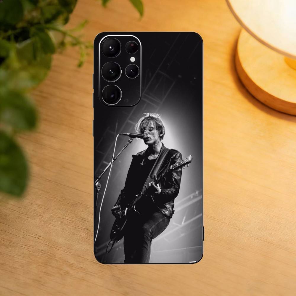 Чехол для телефона Jamie C-Campbell Bower для Samsung S25,24,21,22,23,30,Ultra,20,Plus,Fe,Lite,Note Мягкий черный чехол