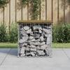 VidaXL Garden Bench Design Gabion 43x44x42 Cm Impregnated Pine Wood 834337