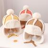 1-4Year Ear Protection Winter Baby Hat Windproof Children Warm Cap Baby Children Kids