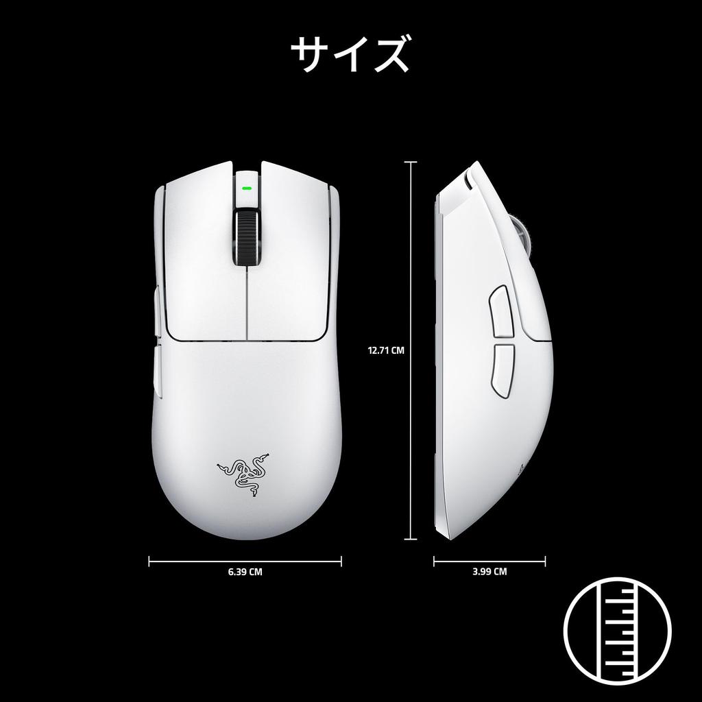 Игровая мышь Razer Viper V4 Pro Донгл HyperSpeed 3-го поколения Razer Focus Pro Оптическая 4-го поколения Батарея оптической мыши Оптическое колесо 6