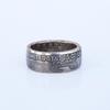 Fashion Vintage Ring American 25 Cent Coin Handmade Coin Ring Men Eagle Ring Coin Jewelry