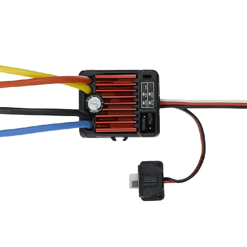 1pcs Original HobbyWing QuicRun 1060 60A Brushed Electronic Speed Controller ESC For 1:10 RC Car Waterproof For RC Car