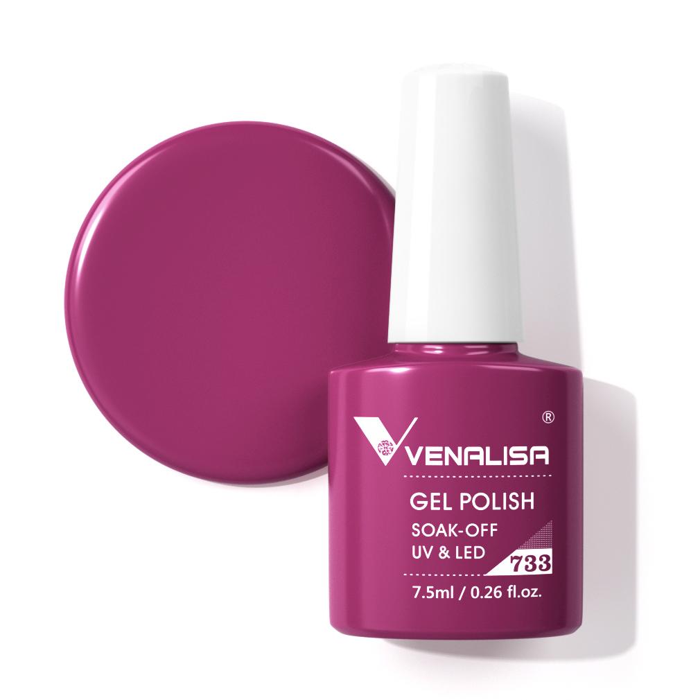 Venalisa 7,5 мл гель-лак для ногтей с блестками цветной гель-лак Soak Off UV LED 60 цветов на выбор
