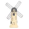 Dutch Windmill Statue Decorative Exquisite Windmill Ornament Figurine for Office TV Cabinet Desk