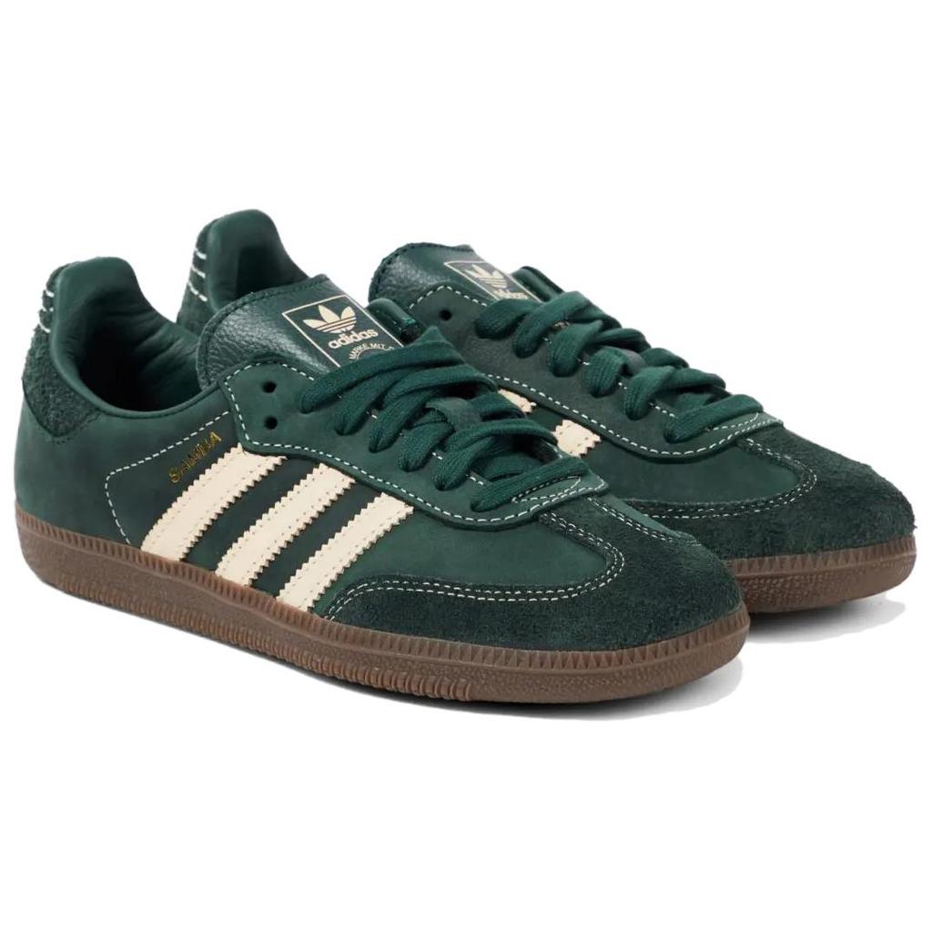 adidas Samba OG Mineral Green женские кроссовки Crystal-Sand Shadow-Green IG1986