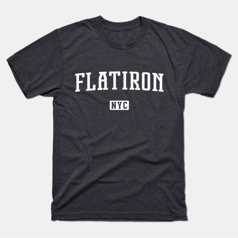 Рубашка Flatiron | Футболка Flatiron NYC | Футболка Flatiron New York City Унисекс Футболка