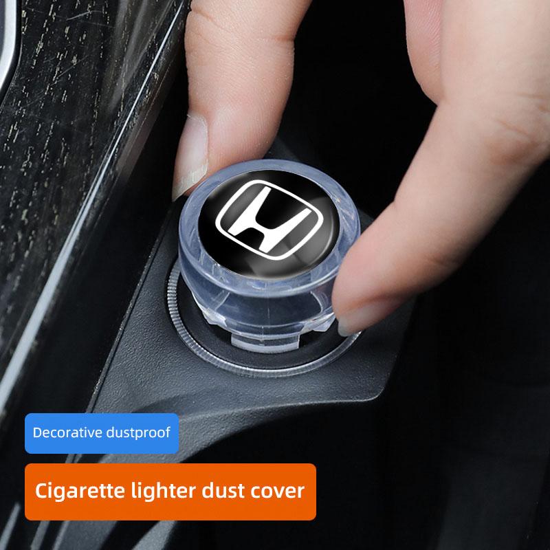 Car Cigarette Lighter Cover Power Outlet Dust Cap Accessories For Honda Civic Fit Jazz Accord Pilot CRV Odyssey Passport City akn256
