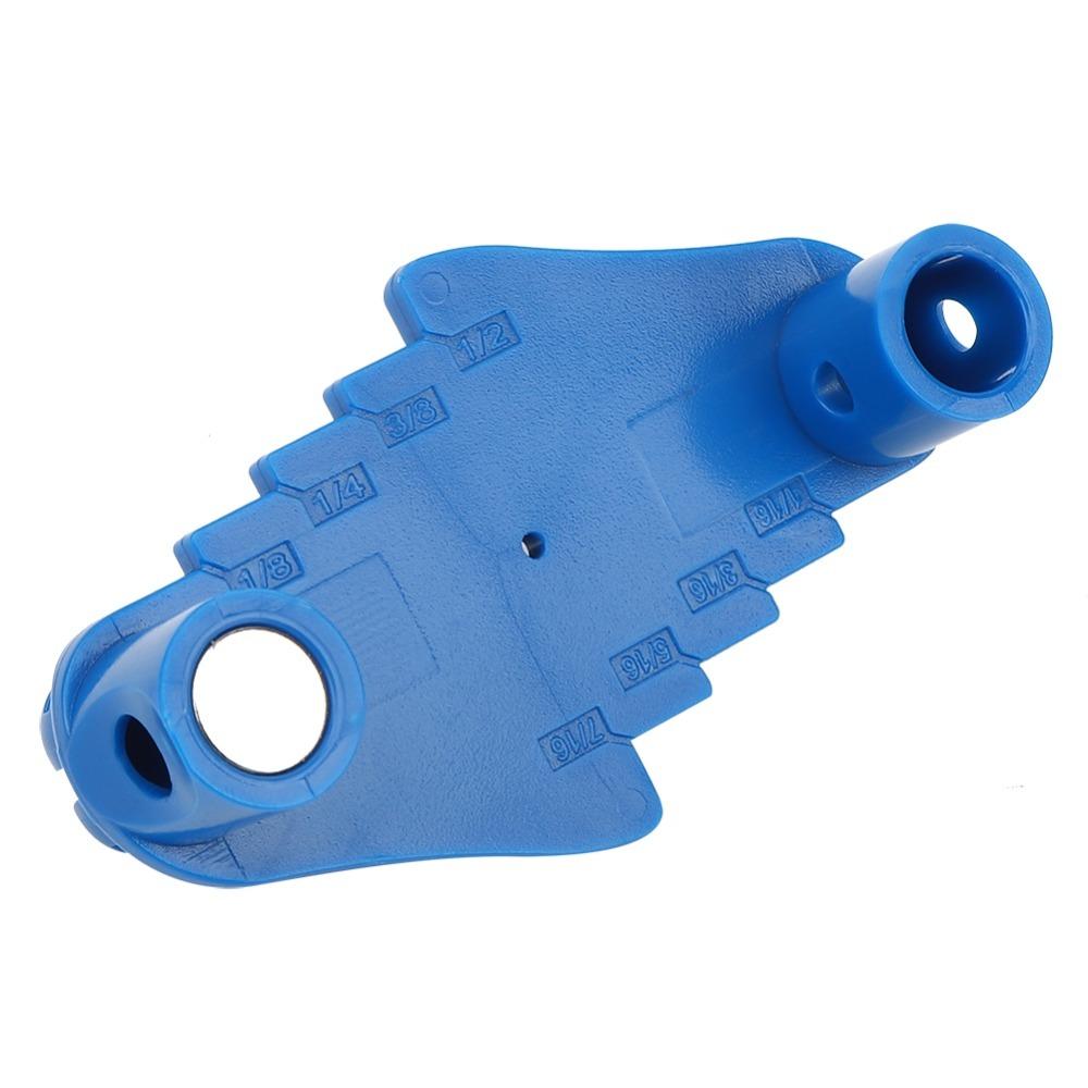 2pcs Blue Woodworking Marking Gauge Fits Standard Pencils Offset Marking Tool Woodworking Projects