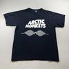 Футболка Arctic Monkeys Мужская Маленькая Черная Волна AM Рок-группа Музыкальный Концертный Тур