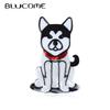 Handmade Acrylic Animal Dog Brooches for Women Men Lovely Sitting Dog Pet Casual Party Brooch Pin Jewelry Accessories
