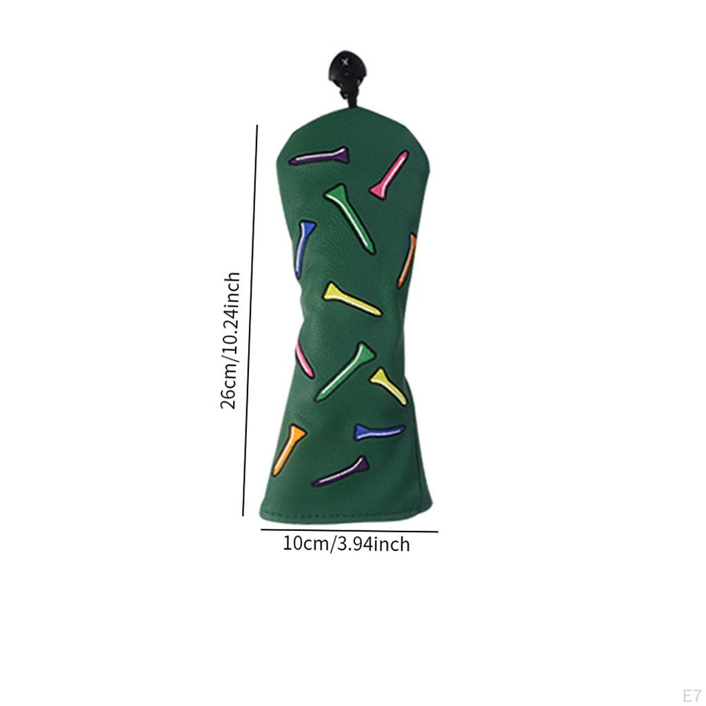 Чехол для головы клюшки для гольфа, деревянный чехол для головы, модные принадлежности, креативный защитный чехол