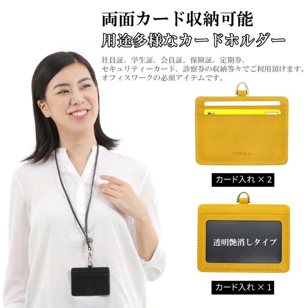 Держатель удостоверения личности из коровьей кожи премиум-класса, шейный ремень, комплект из натуральной кожи, держатель бейджа, чехол для пропуска, кожаный шейный ремень, защита от утери при падении