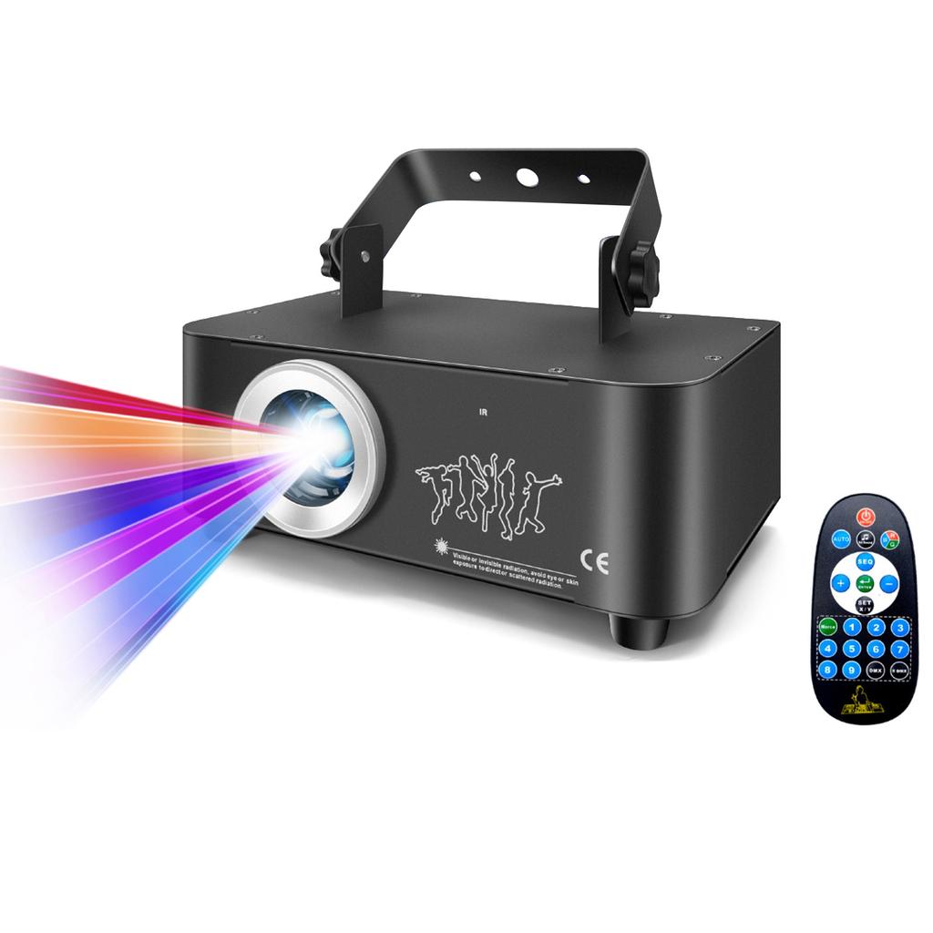 3D Анимация Шоу RGB Вечеринка Свет DJ Сценическое Освещение Диско KTV Свадебный Светильник Декоративная Лампа с