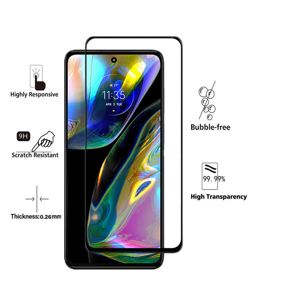 2 шт. для MOTO G13 G22 G23 G24 G30 G32 G42 G52 G54 G60 G64 G72 G73 G82 G100 G200 5G защитное стекло для экрана