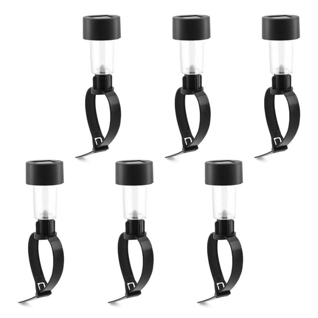 6Pcs Solar Powered Above Ground Pool Lights Waterproof Lamps for Outdoor Swimming Pools Energy Efficient Lighting