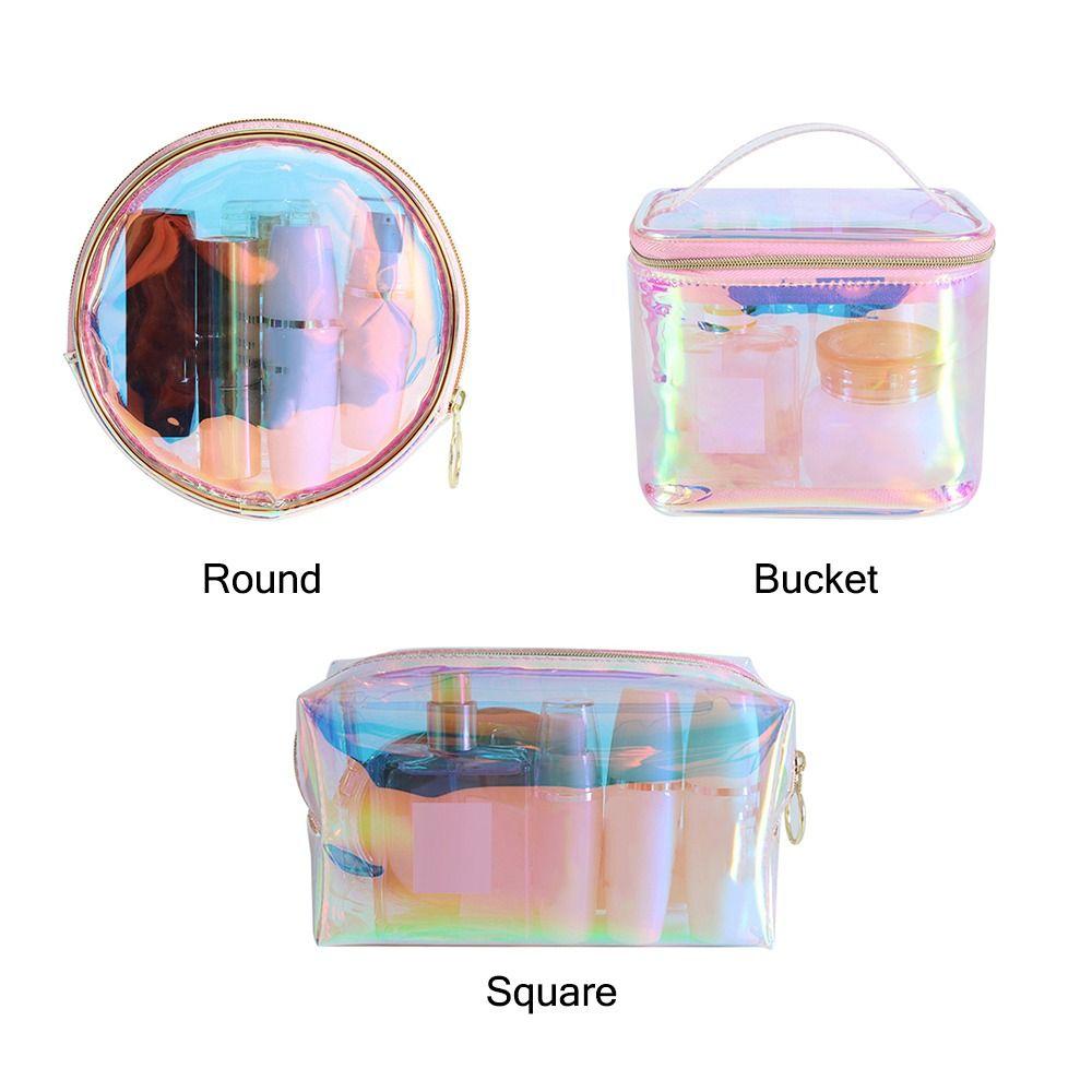Красочная прозрачная сумка для хранения Многоцелевая косметичка Сумки для туалетных принадлежностей Путешествия Отдых на природе