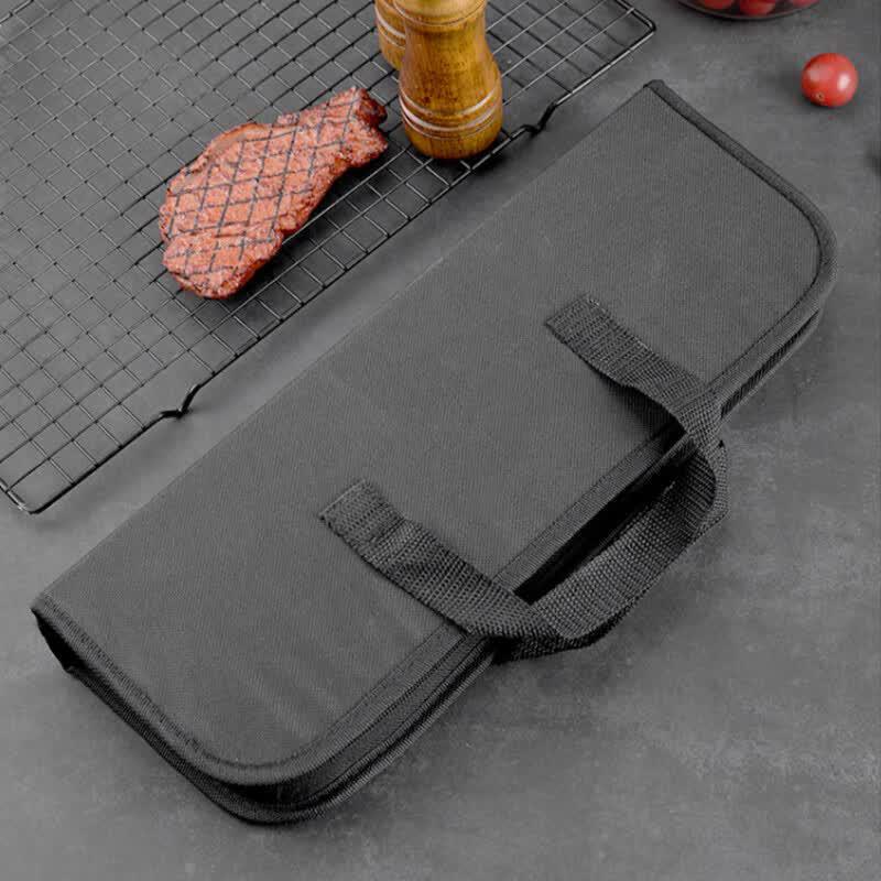 Outdoor Camping BBQ 9-Piece Tool Set