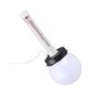 Thermoscope Floating Pool Light Color Charging Solar Powered Temperature Gauge Floating Light for