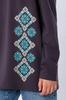 Girls’ Sweatshirt – Patriotic Embroidery-Inspired Print & Soft Cotton Comfort Any season 6363-2 HC