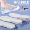 1 Pair Height Increase Insoles Breathable Comfortable Insoles for Women & Men