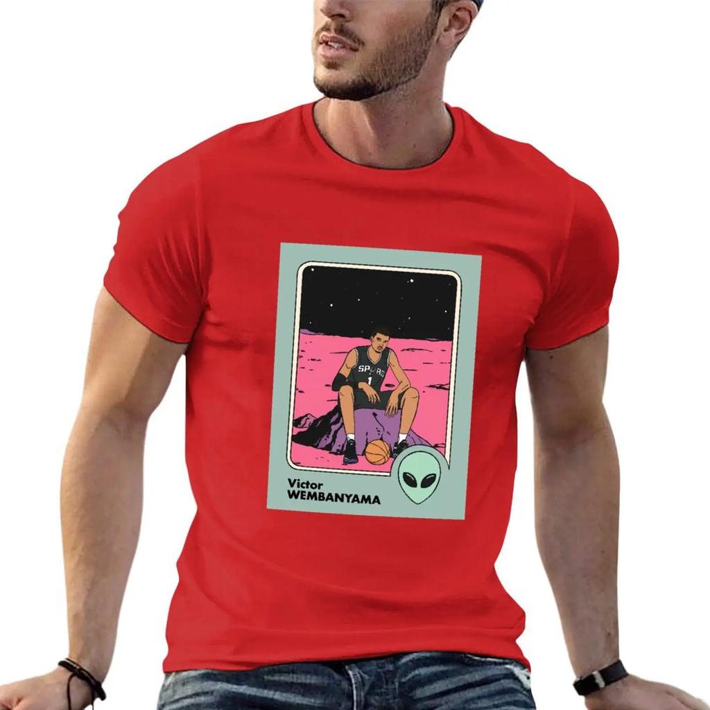 Victor Wembanyama X Dr Unisexhattan Vintage Trading Card Tshirt Sports Fans Designer Shirts Outfits For Unisex