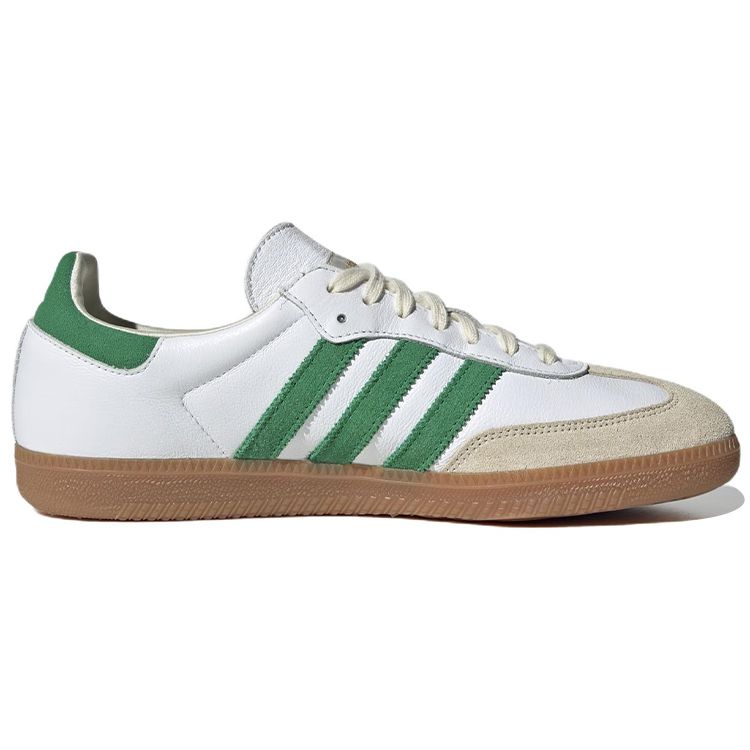 Sporty & Rich x adidas Samba OG White Green Unisex Sneakers Cloud-White Gum HQ6075